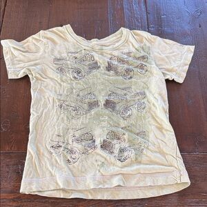 Kingsley Boys Short Sleeve Dump Truck Tee in Light Green